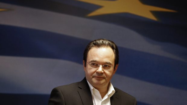 Ministr financí George Papaconstantinou. Řecko