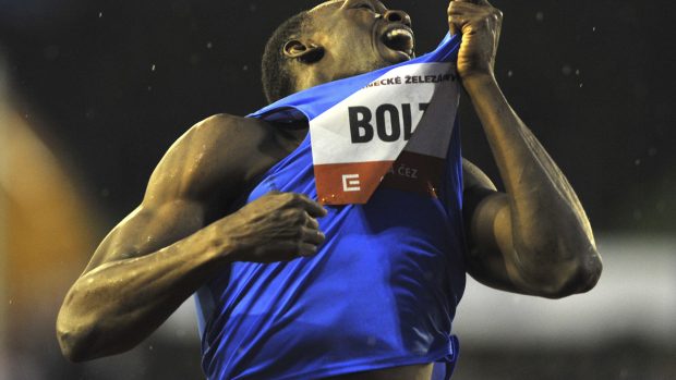 Usain Bolt, Zlatá tretra, Ostrava 27. 5. 2010 – Cena Nikon, Czech Press Photo 2010