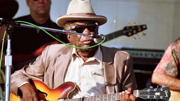 John Lee Hooker na Long Beach Blues Festival