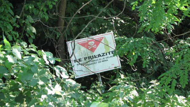 Daruvar a Pakrac - oblasti, kde jsou stále miny
