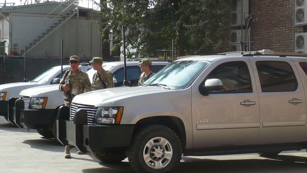 Spojenecká vojenská základna v Kábulu, Afghánistán