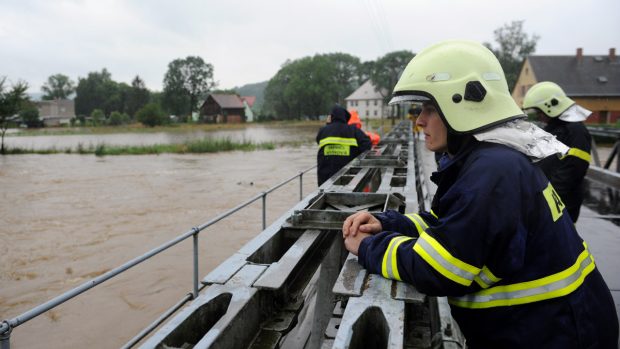 Povodně na Frýdlantsku, obec Višňová