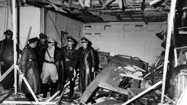 Vlčí doupě krátce po atentátu na Hitlera 20. července 1944