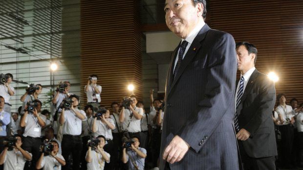 Japonský premiér Jošihiko Noda