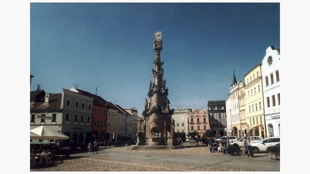 Jindřichův Hradec, kam se Smetanovi přestěhovali z Litomyšle