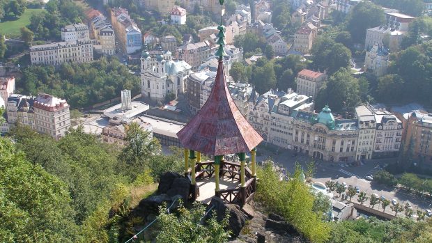 Pohled na Karlovy Vary