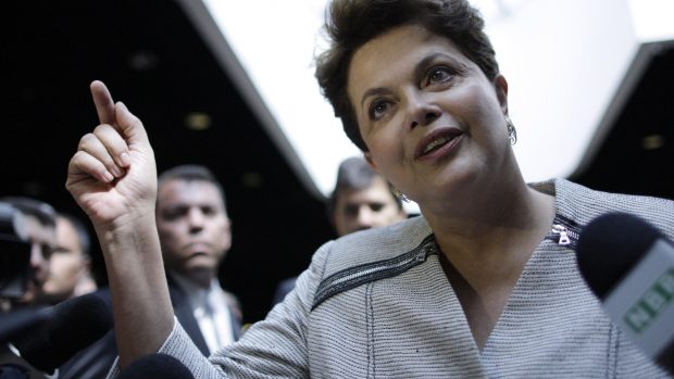 Brazilská prezidentka Dilma Rousseffová