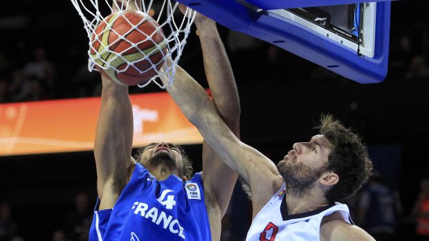 Ve finále mistrovství Evropy basketbalistů se potkaly Francie a Španělsko