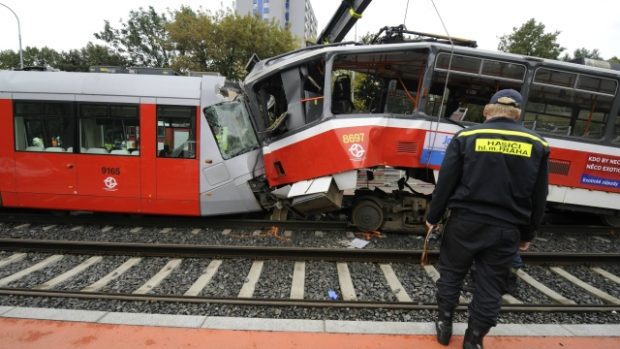 V Praze 5 se srazily dvě tramvaje