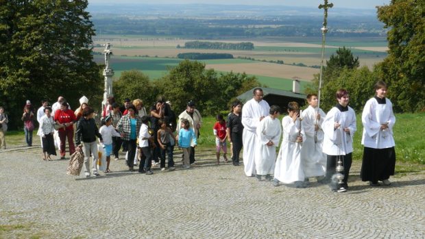 Romská pouť na Svatém Kopečku u Olomouce