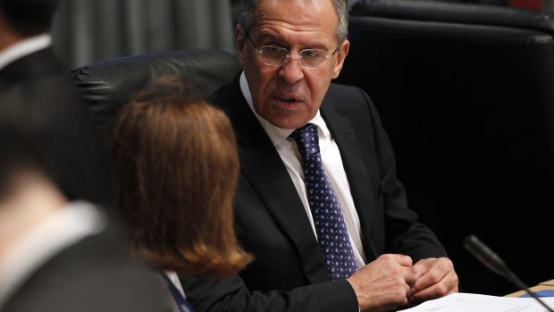 Ruský ministr zahraničí Sergej Lavrov