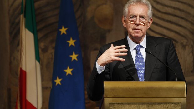 Nový italský premiér Mario Monti