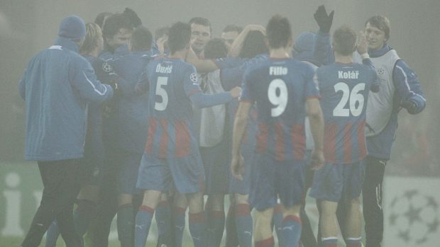 Plzeňští fotbalisté slaví v běloruské mlze vítězství nad Borisovem