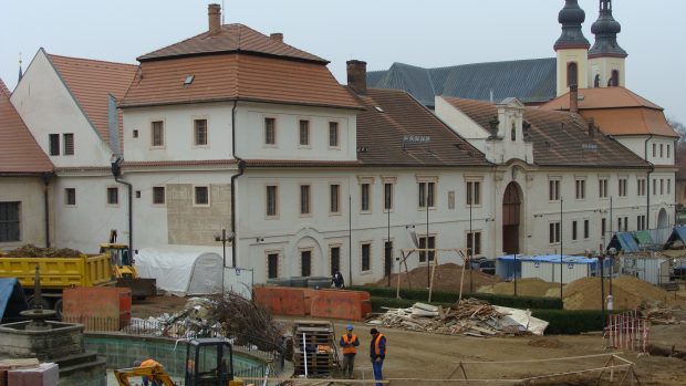 Horní nádvoří a pivovar