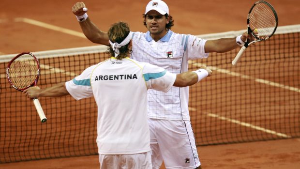 Argentinští tenisté Nalbandian se Swankem snížili stav finále DC na 1:2