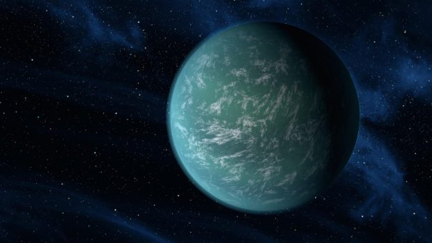 Nově objevená planeta Kepler-22b
