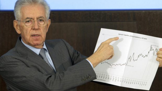 Italský premiér Mario Monti