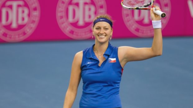 Petra Kvitová právě poslala Češky do semifinále Fed Cupu