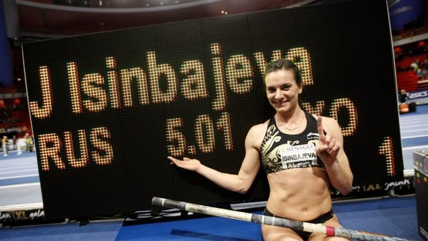 Jelena Isinbajevová.