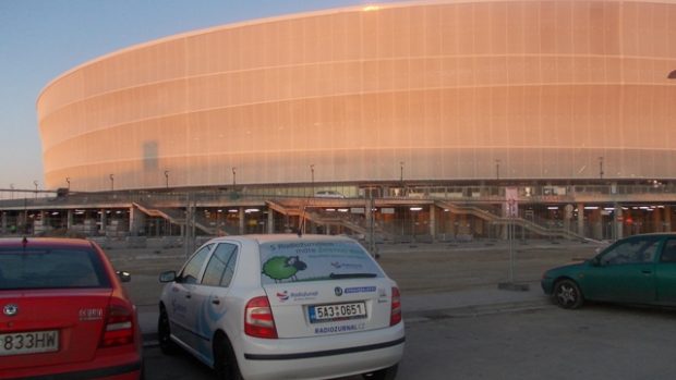 Fotbalový stadion ve Vratislavi