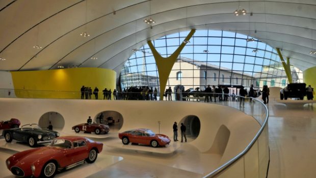 Právě otevřené Muzeum Enza Ferrariho v italské Modeně