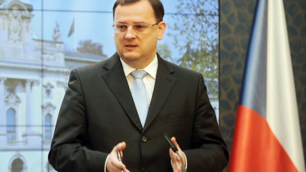 Premiér Petr Nečas (ODS)