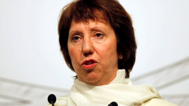 Šéfka evropské diplomacie Catherine Ashtonová na konferenci v Istanbulu