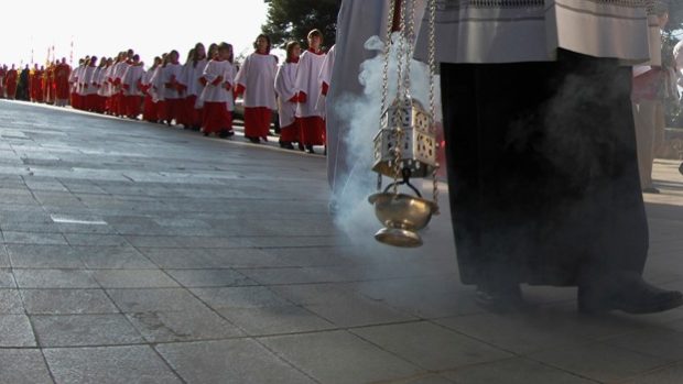 Svatý týden zahájila ve Španělsku procesí Domingo de Ramos