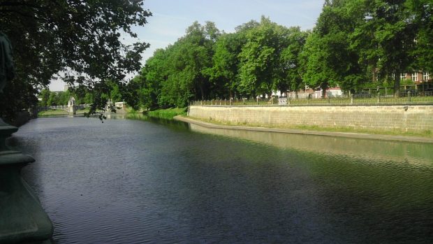Labské náplavky v Hradci Králové