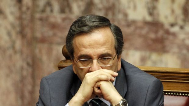 Řecký premiér Antonis Samaras