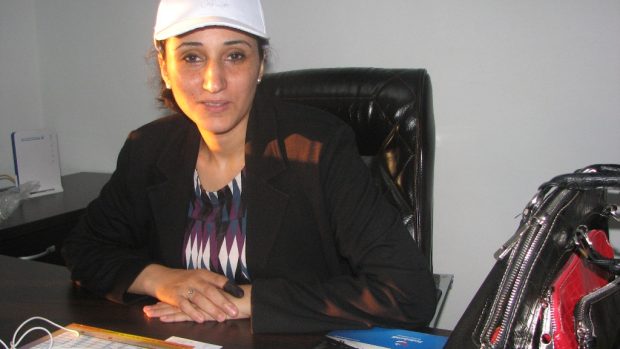 Lamia Abusedrová, šéfka islámské strany al Wattan v Benghází
