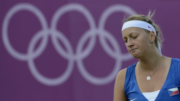 Petru Kvitovou v olympijském Wimbledonu souží zranění