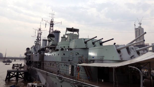 loď HMS Belfast