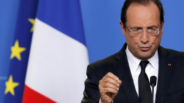 Francouzský prezident François Hollande