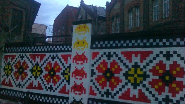 Street-art v Ostravě u dolu Hlubina. Obraz, který umí čistit vzduch.