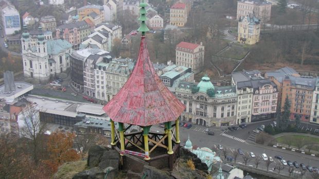 Karlovy Vary -  Mayerův gloriet