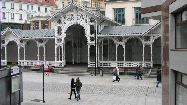 Tržní kolonáda v Karlových Varech
