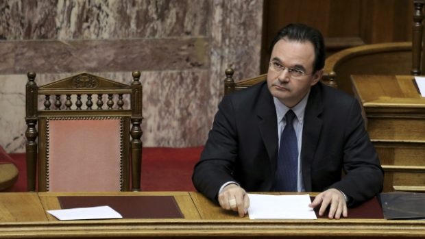Bývalý řecký ministr financí Jorgos Papakonstantinu