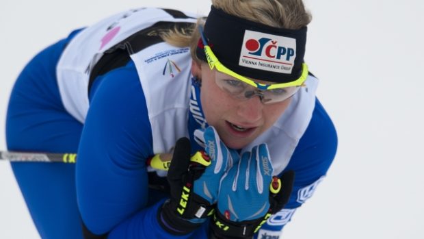 Česká juniorka Lucie Charvátová