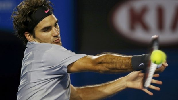 Roger Federer v semifinále Australian Open