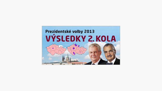 Konečné výsledky 2. kola prezidnetských voleb