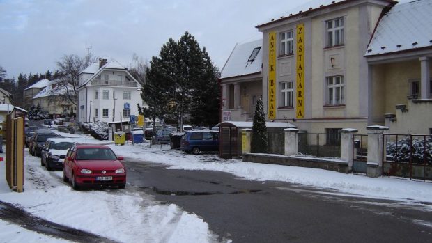 Ulice, kde radnice v Havlíčkově Brodě nechala byty změnit na nebytové prostory kvůli budoucímu hluku.
