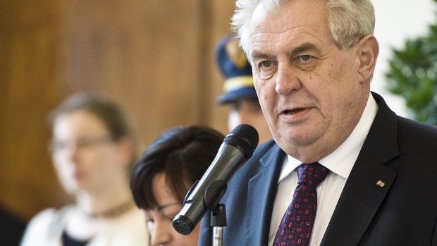 Prezident Miloš Zeman se setkal s členy diplomatického sboru