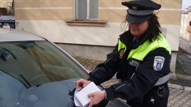 Městská policistka Andrea Masáková