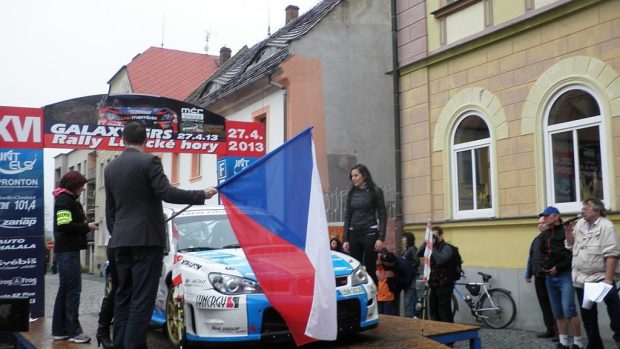 Start závodu Rally Lužické hory