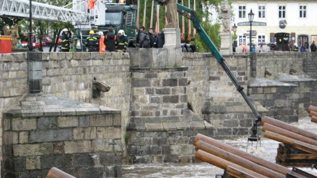 Povodně v Písku 2. června 2013