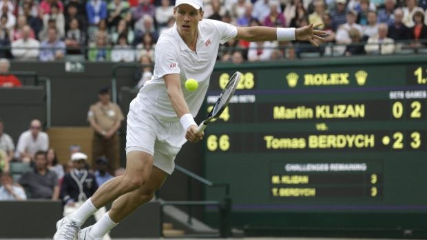 Tomáš Berdych na tenisovém Wimbledonu