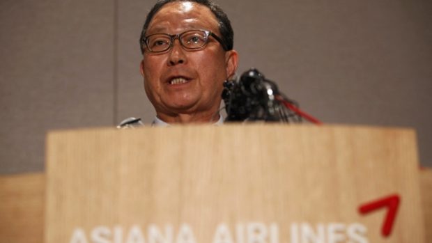 Prezident letecké společnosti Asiana Airlines Yoon Young - Doo