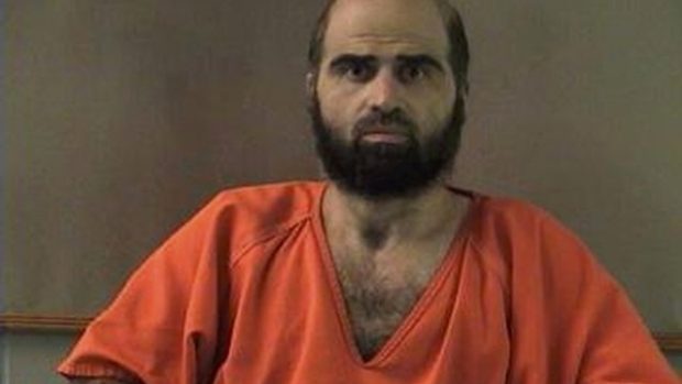 Nidal Malik Hasan, střelec z Fort Hood.