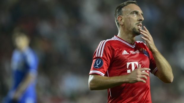 Nejlepší foptbalista Evropy Franck Ribéry z Bayernu